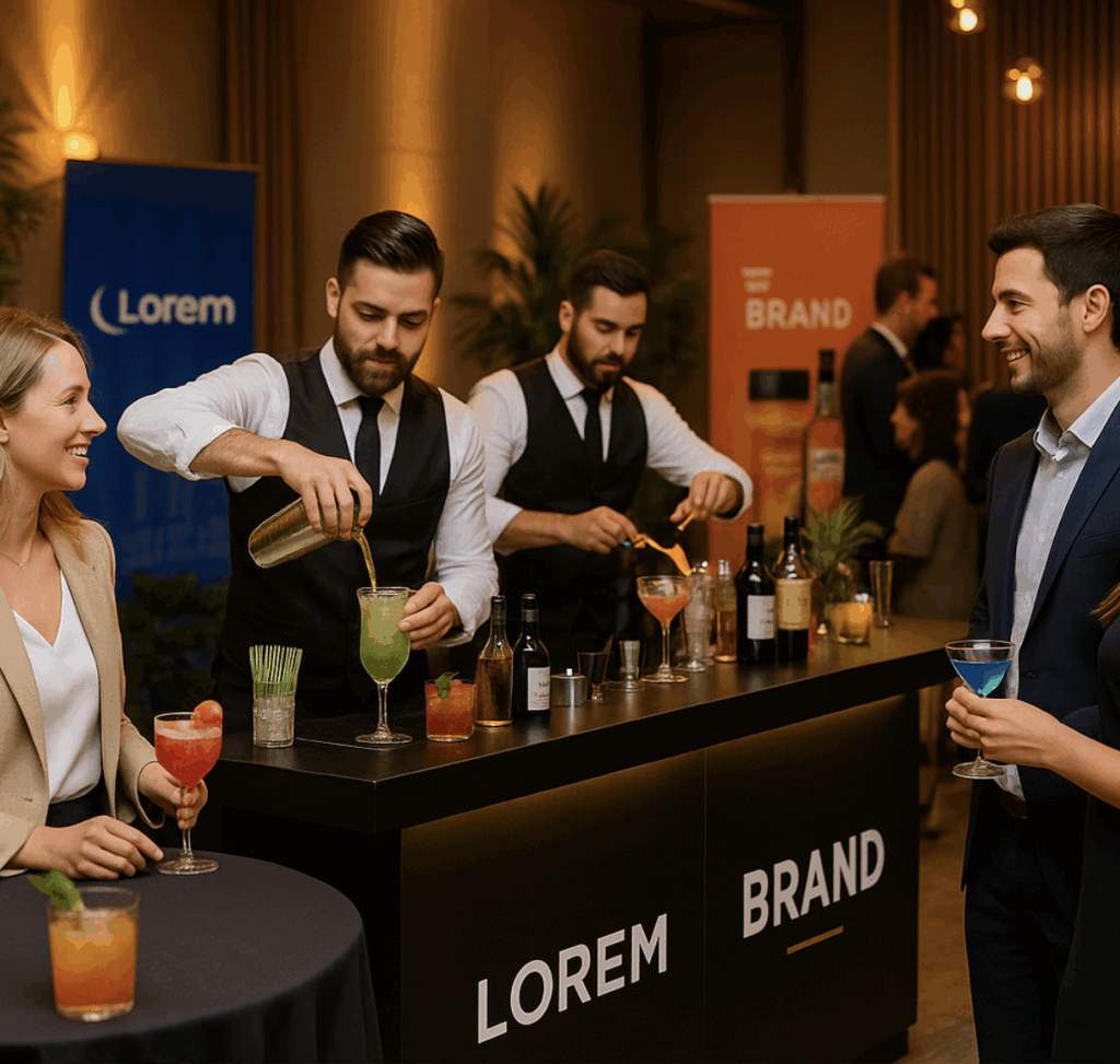 bar para evento corporativo