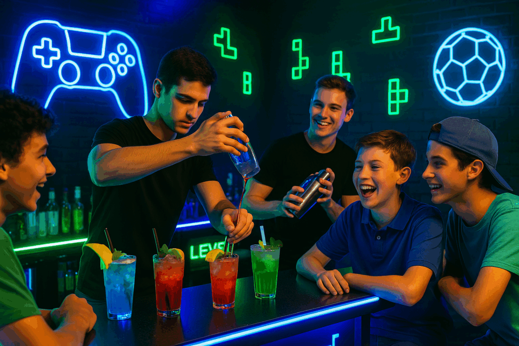 Bar para festa de 15 anos temático [ara meninos