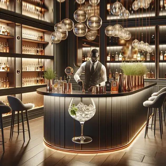 Bar de gin para ativação: transforme seu salão de beleza