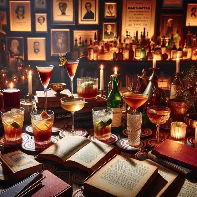 harmonia entre drinks e literatura: dicas práticas