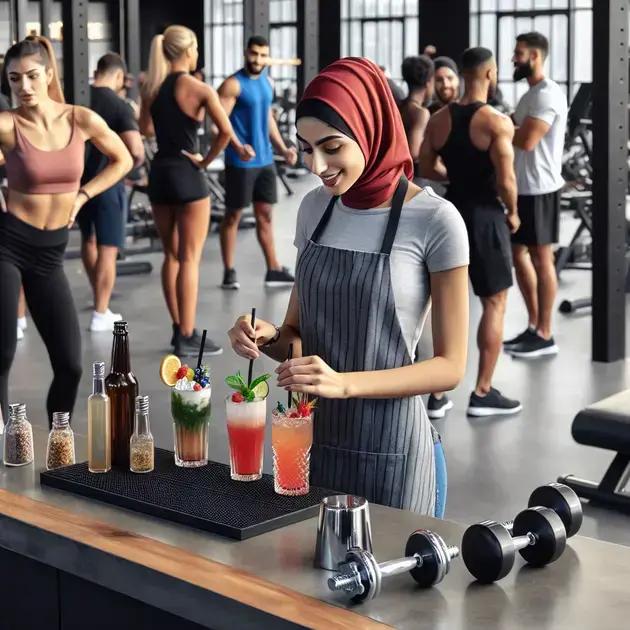 importância do barman em ativações de academias