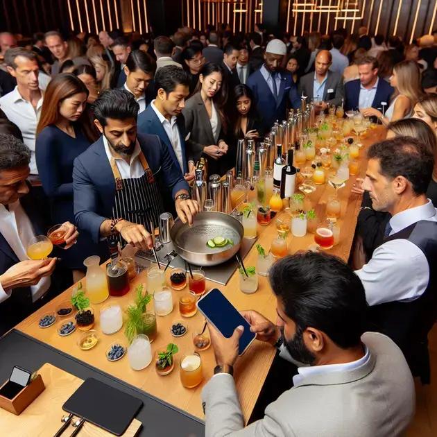 interatividade: envolvendo os convidados com drinks