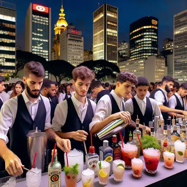 Perfis de bebidas preferidas em eventos paulistanos