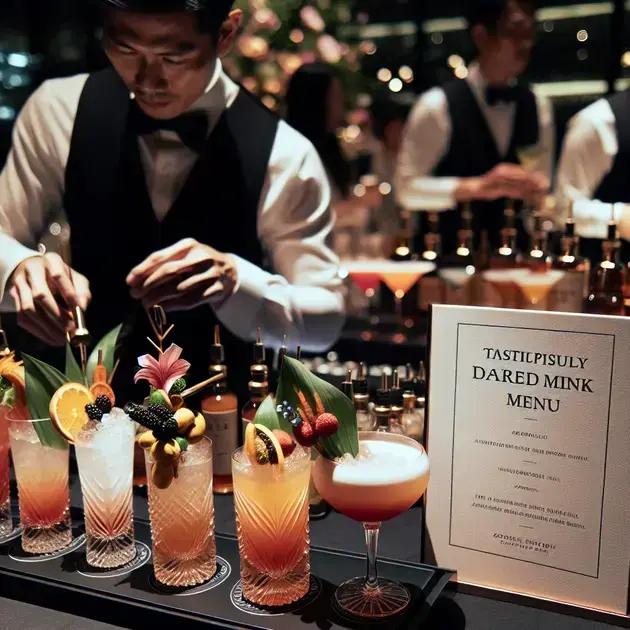 Personalização: carta de drinks