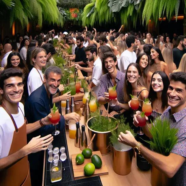 tendências de drinks em festas paulistanas