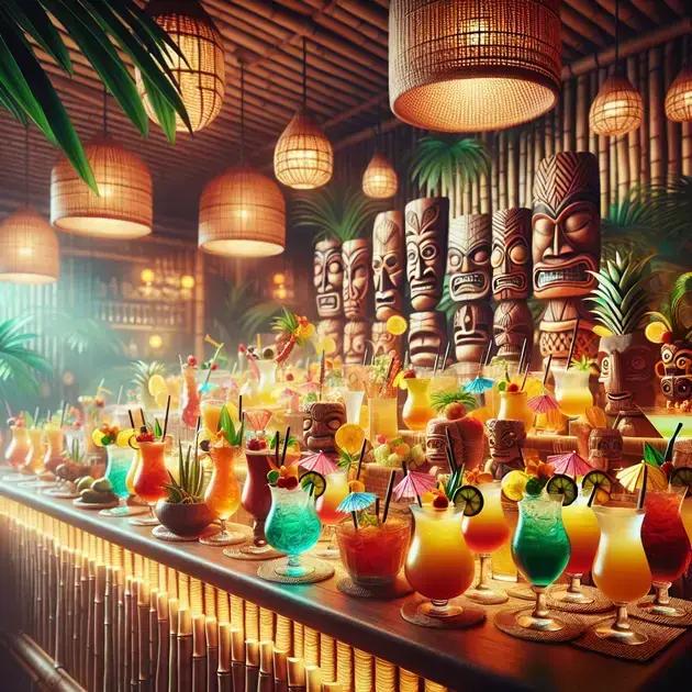 Bar em festa temática : Do Anos 80 ao Tiki, Como Combinar Drinks e Decoração 5 Bar em festa temática : Do Anos 80 ao Tiki, Como Combinar Drinks e Decoração