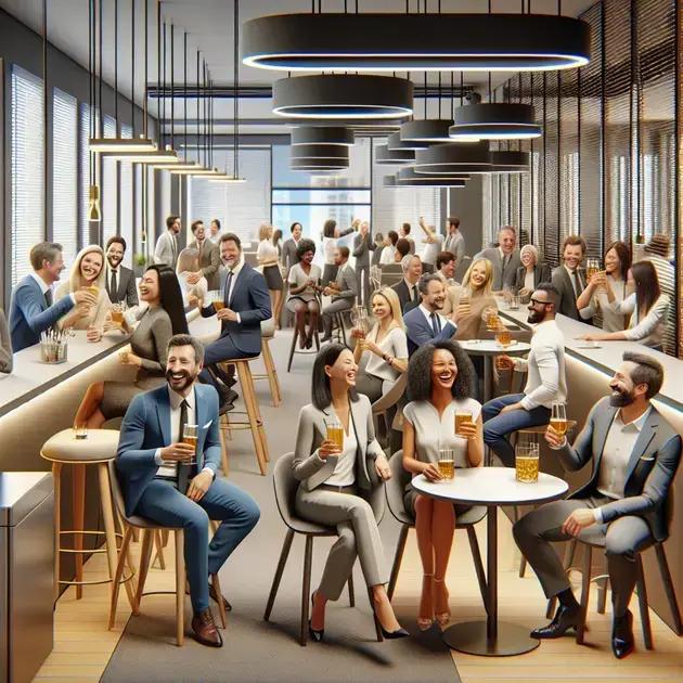 Happy Hour na Empresa: Como Organizar um Bar no Escritório com Segurança
