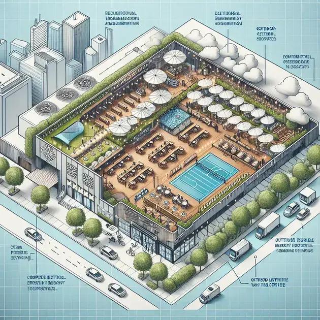 logística eficiente para rooftop events