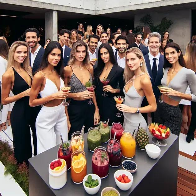drinks sem açúcar para festas fitness