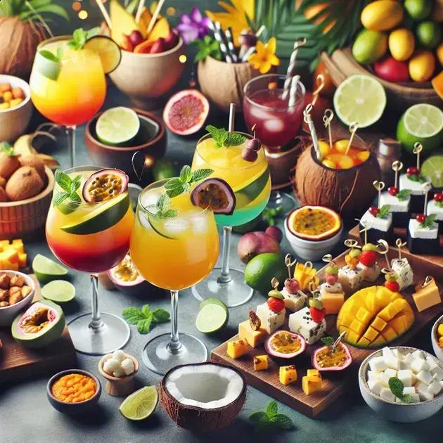 harmonização de batidas com petiscos de festa harmonização de batidas com petiscos de festa