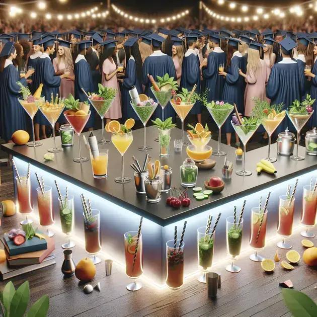 tendências atuais em coquetelaria para formaturas