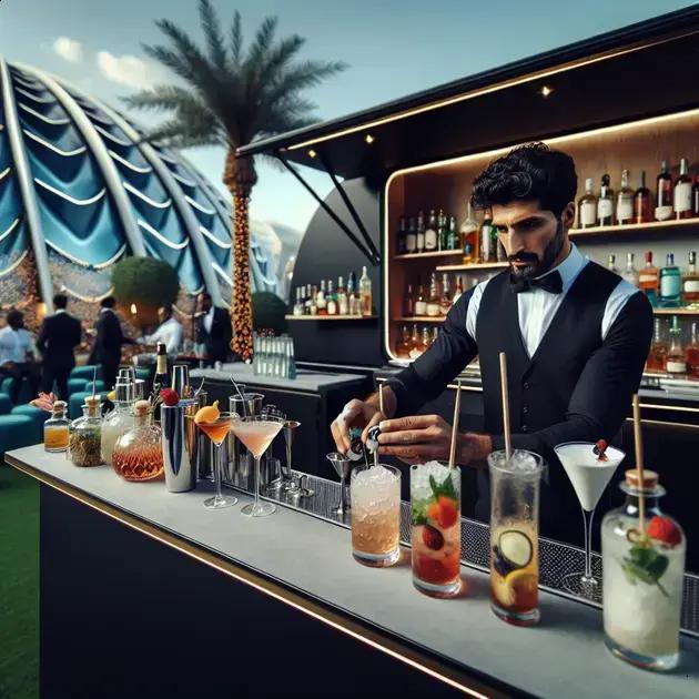 tendências de drinks em roaming bars