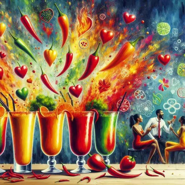 os benefícios dos drinks apimentados para a saúde