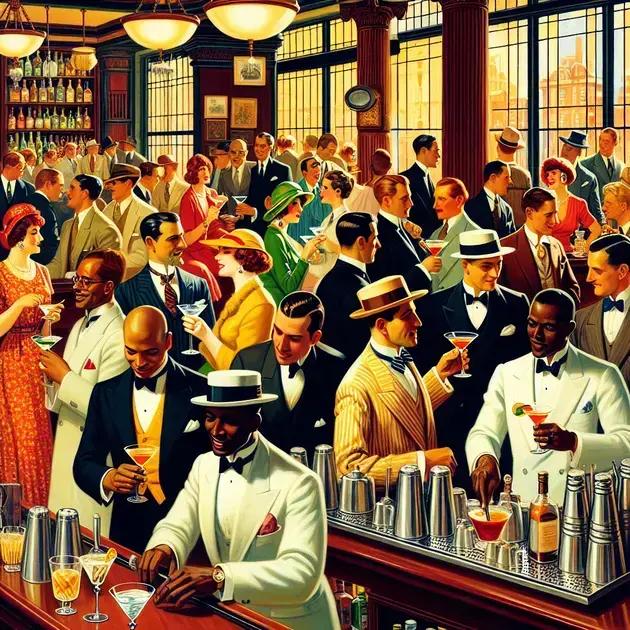 a popularização dos cocktails após a proibição