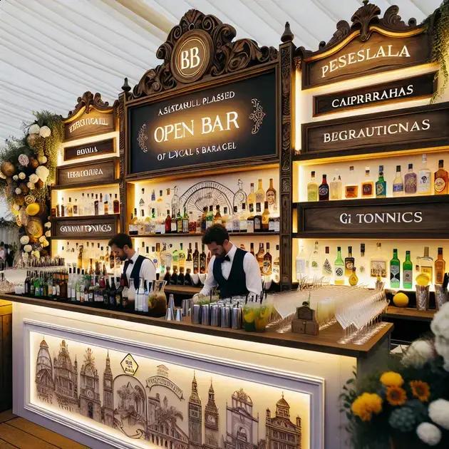 dicas para personalizar o open bar