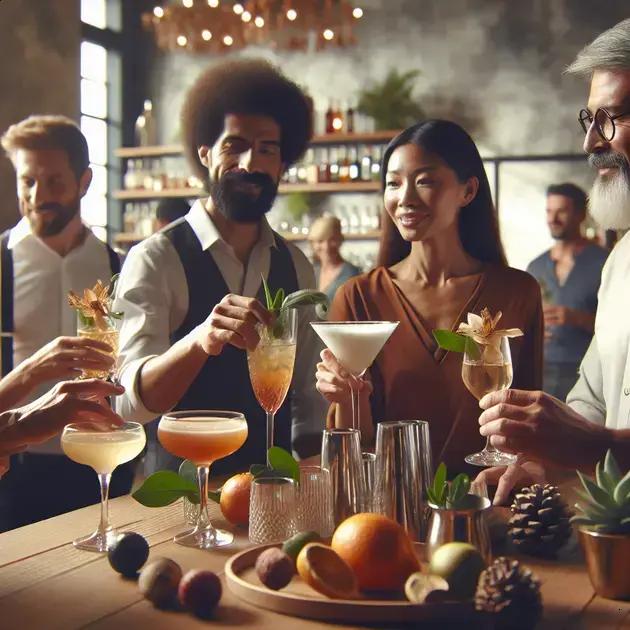 tendências de coquetelaria para inaugurações