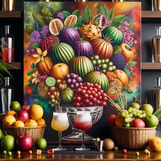 benefícios de usar frutas nacionais nos coquetéis