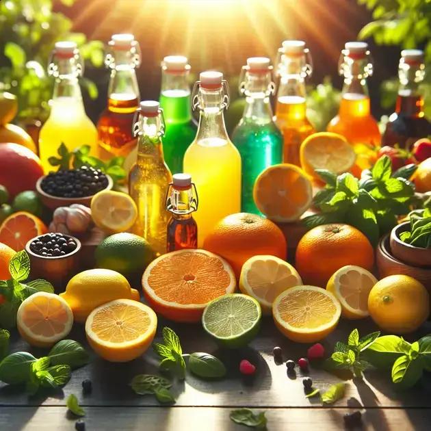 ingredientes essenciais para drinks sem álcool